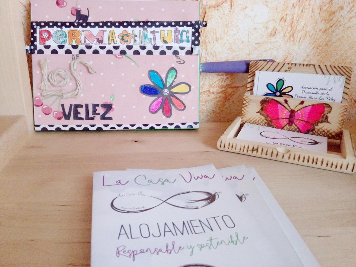 La Casa Viva. Alojamiento Responsable Y Sostenible. Velez Blanco Exterior photo